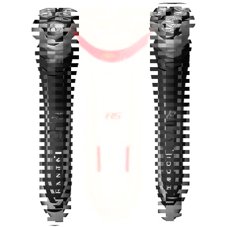 Aparat de ras Remington Style Series R5 R5000, Lame Dual Track, Wet&Dry, Autonomie 50 minute (max.), Accesoriu tuns barba, Negru/Rosu