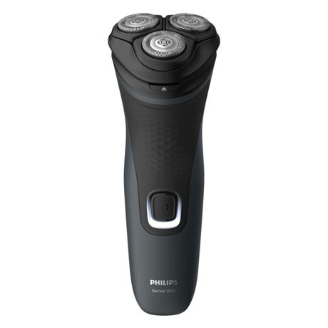 Aparat de barbierit Philips S1133/41, Lame PowerCut, Cu fir/fara fir, Lavabil, Autonomie 40 minute (maxim), Gri inchis 