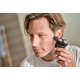 Aparat de barbierit Philips S1520/04, CloseCut, Pop-up trimmer, Li-Ion, Negru/Gri