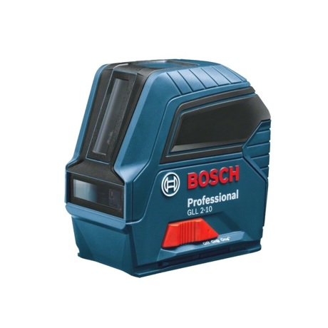 Nivelă laser cu linii Bosch Professional GLL 2-10, 10 m, ± 0,3 mm/m, 2 linii laser, 0601063L00