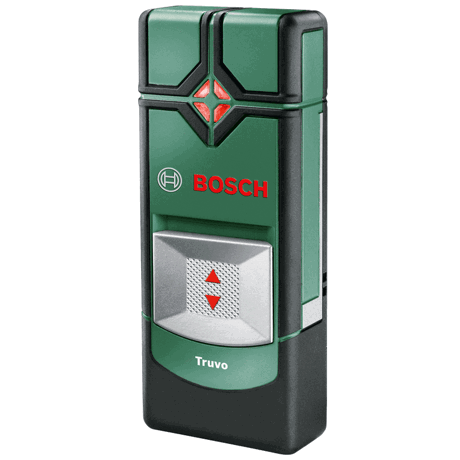 Detector Bosch Truvo, 50-70 mm, Calibrare automata, Deconectare automata, Negru/verde, 0603681221