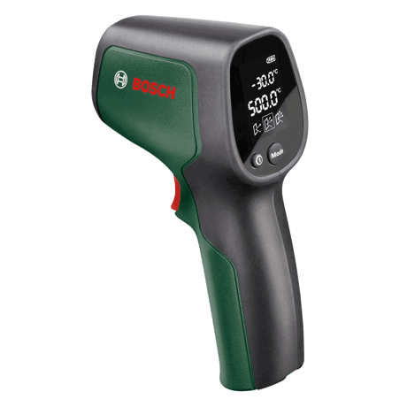 Termodetector Bosch Universal Temp, -30 °C - +500 °C,  Display, Verde, 0603683100