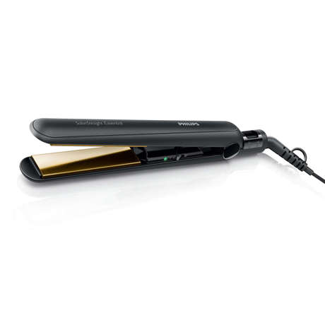 Placa de indreptat parul Philips SalonStright Essential HP8309/00, 210°C, Easy lock, Negru RVX