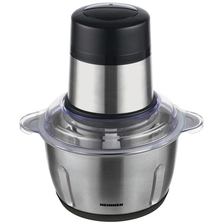 Tocator legume Heinner Cytheria 300 HMC-D300SS, 300W, Bol inox 2L, 2 viteze, Sistem siguranta, Argintiu