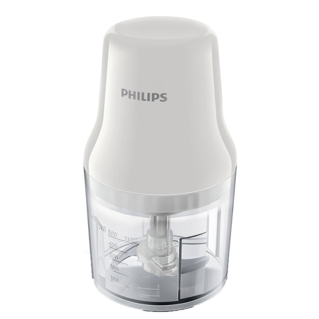 Aparat de maruntit Philips HR1393/00, 450 W, 0.5 l, Alb