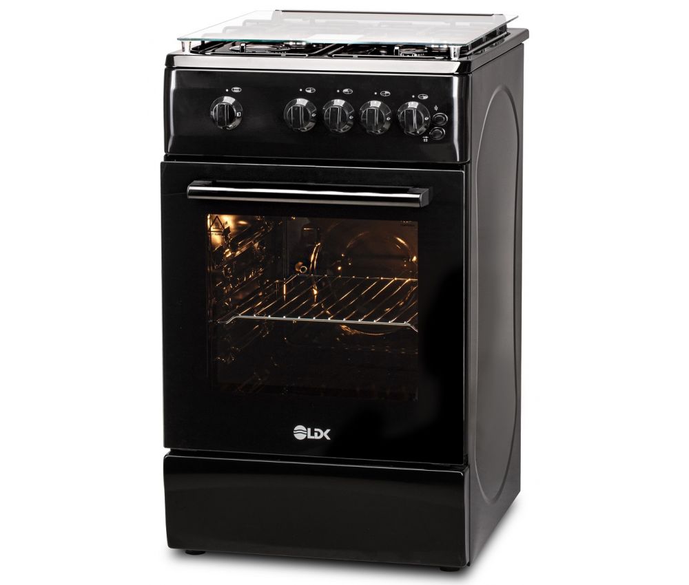 Aragaz LDK 5060 GRAI BLACK RMV NG, ART6086
