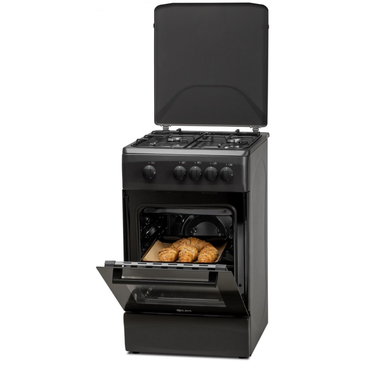 Aragaz LDK 5060 MAT BLACK RMV NG, ART6653