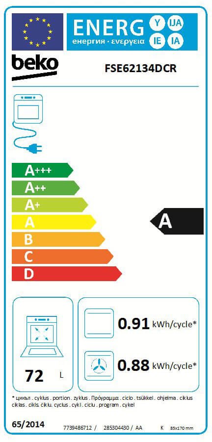 Aragaz Beko FSE62134DCR