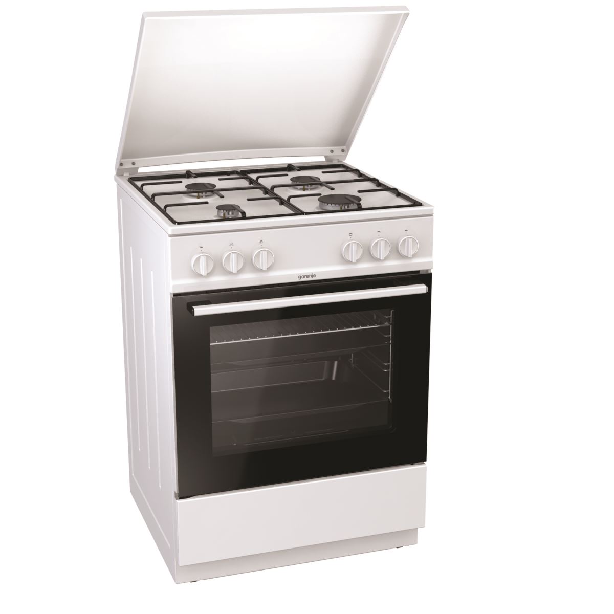 Aragaz Gorenje G6111WJ, Gaz, 4 arzatoare, 60x60 cm, Alb 595214