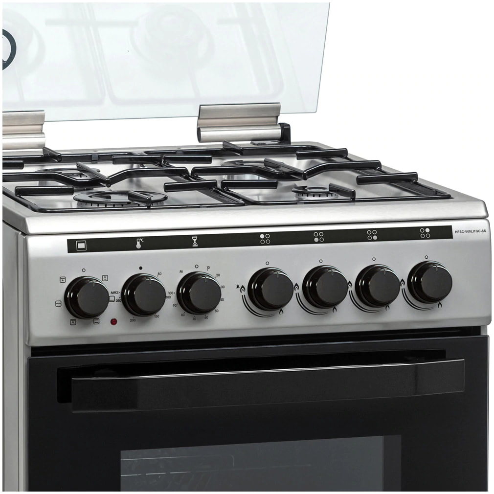 Aragaz mixt Heinner HFSC-V60LITGC-SS