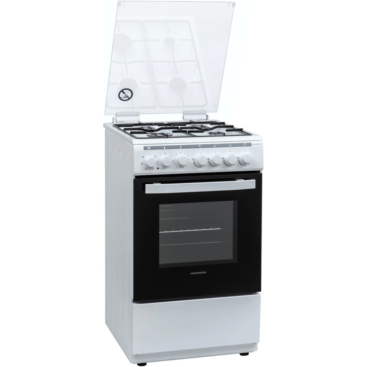 Aragaz mixt Heinner HFSC-V60LITGC-WH