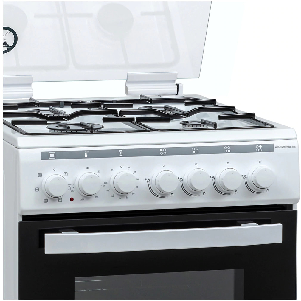 Aragaz mixt Heinner HFSC-V60LITGC-WH