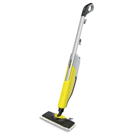 Aparat de curatat cu aburi Karcher SC 2 Upright EasyFix 15133450, 1600 W, 0.4 l, Reglare abur, Duza pentru podea EasyFix, Negru/galben