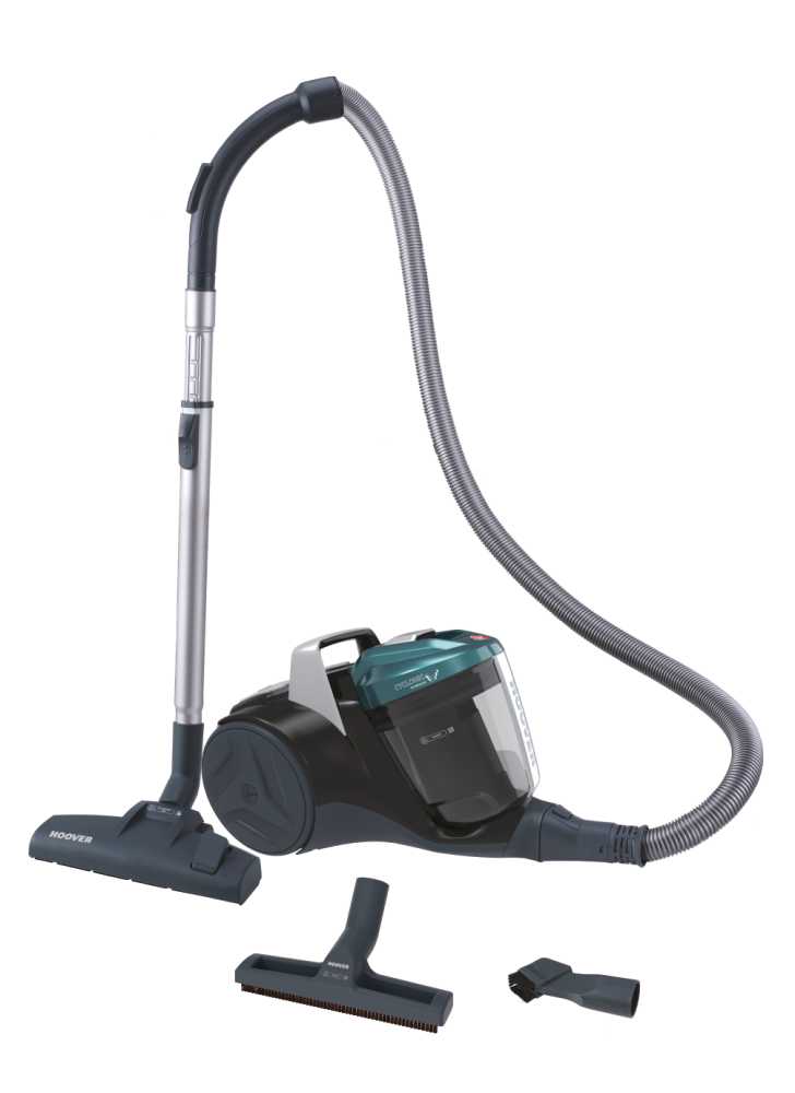 Aspirator fara sac Hoover BR22APR 011, 700 W, 2 L, Filtru EPA, Accesoriu 2-in-1, Perie parchet, Negru 39002166