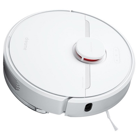 Robot de aspirare Xiaomi Dreame D9, 0.57 L (recipient praf)/ 0.27 L (rezervor apa), Autonomie 150 minute (max.), Wi-Fi, Functie mop, Alb