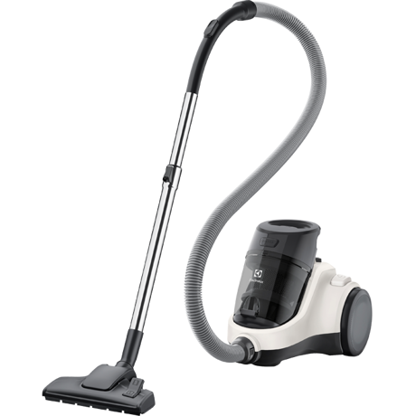 Aspirator fara sac Electrolux Ease C4 EC41-2SW, 750 W, 1.8 L, Perie DustTrap, Filtru lavabil, Alb