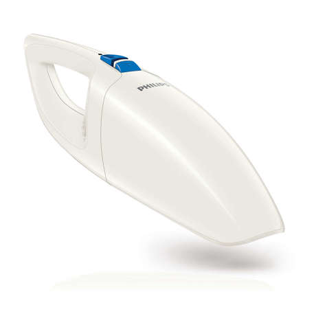 Aspirator de mana Philips MiniVac FC6150/01, 0.5 l, 3.6 V Ni-MH, Alb