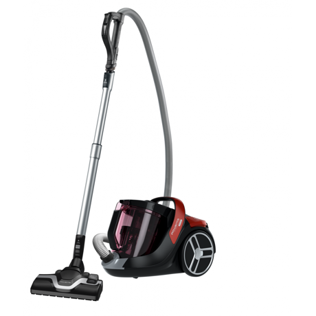 Aspirator fara sac Rowenta X-Trem Power Cyclonic Facelift RO7283EA, 550W, 2.5l, Perie Power Air, Rosu