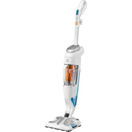 Aspirator vertical Rowenta Clean & Steam RY7517WH, 1700W, Aspirare umeda-uscata, Reglare abur, Max. 40 min, Alb