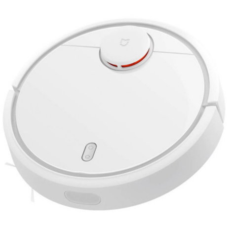 Aspirator Xiaomi Mi Robot Vacuum-Mop Pro (White), SKV4110GL, 0.55L, Wi-Fi, Senzor anti-cadere, Autonomie 110 minute, Alb