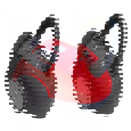 Aspirator cu sac Albatros SMART 85 ECO RED, 850 W, 1.8 L, Accesoriu locuri înguste (2 în 1), Perie pentru covoare şi podele, Rosu