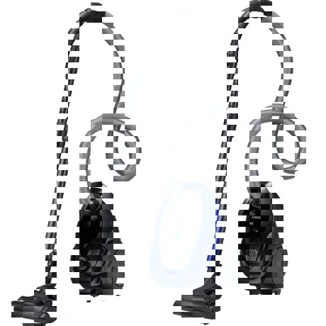 Aspirator cu sac Samsung VC07M25E0WB, 750 W, 2.5 l, Negru/Albastru