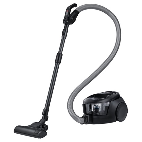 Aspirator fara sac Samsung VC07M31C0HG, 700 W, 2 l, Comanda pe maner, Negru