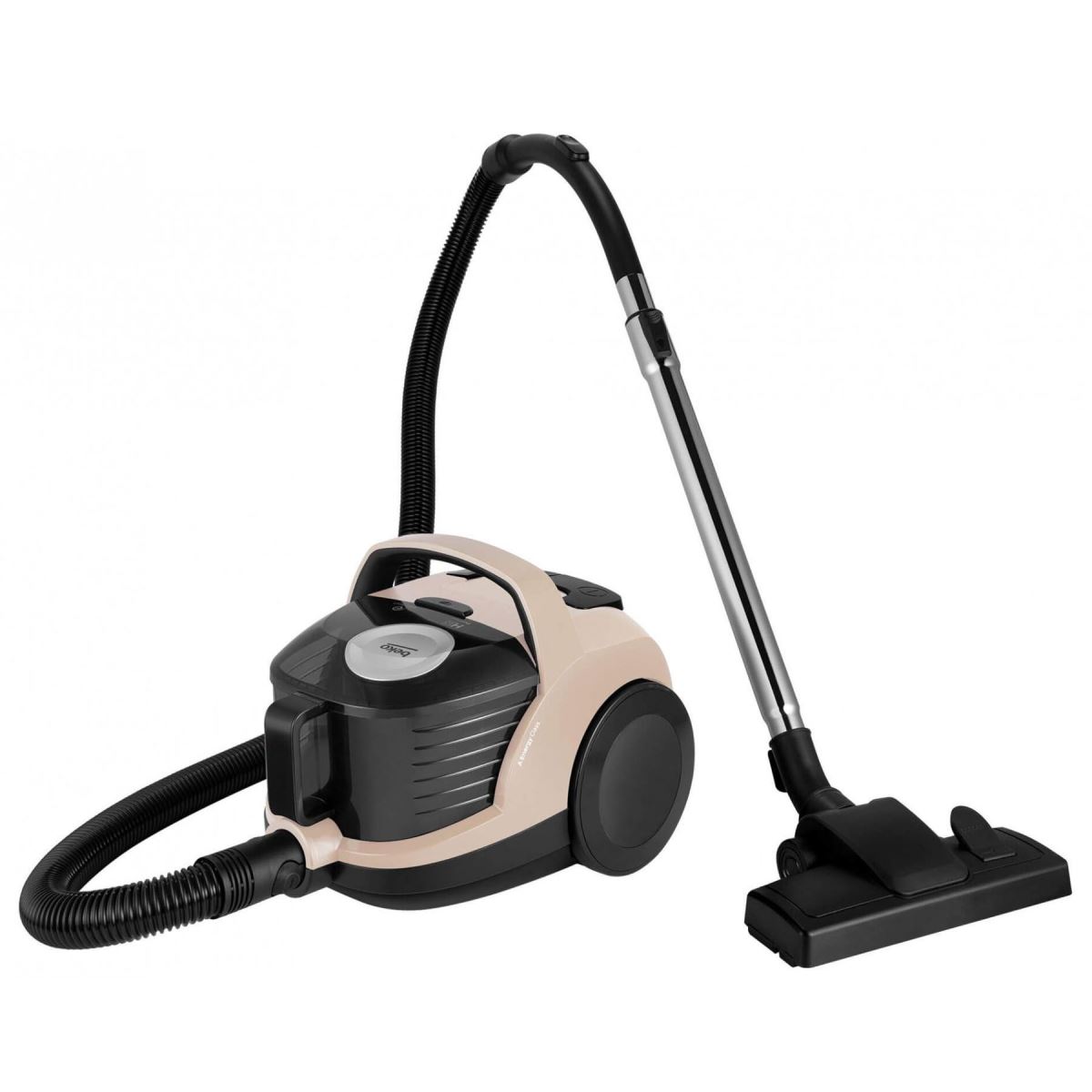 Aspirator fara sac Beko VCO32803AF, 800 W, 1.8 L, HEPA 12 + HEPA 10, Perie pentru pardoseli dure, Sistem Eco Ciclonic, Crem