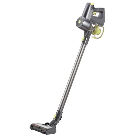 Aspirator vertical Beko PractiClean VRT82821BV, 21.6 V, Recipient 0.7 L, HEPA 10, Autonomie 40 min. (max.), Perie RolloTurbo, Gri/verde