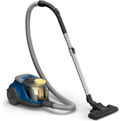 Aspirator fără sac Philips XB2125/09, 850 W, 1.3 L, Filtru lavabil, Perie universala, Albastru