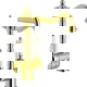 Baterie Franke Old England gold dubla comanda 115.0315.598