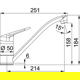 Baterie Franke Novara Plus crom 115.0347.142