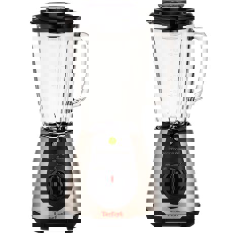 Blender de masa Tefal BlendForce Tripl'Ax BL310A39, 1.75l, 500W, 2 viteze, Inox/Negru