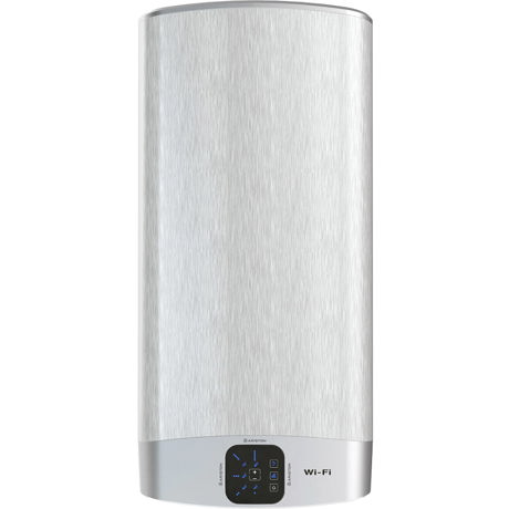 Boiler electric Ariston Velis Wi-Fi 80 EU, 80 L, 2x1500 W, Functie Eco Vevo, Conexiune Wi-Fi, Display, Argintiu 3626324