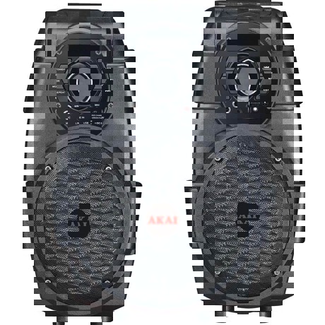 Boxa portabila AKAI ABTS-806, 10 W, Karaoke, Bluetooth, Negru
