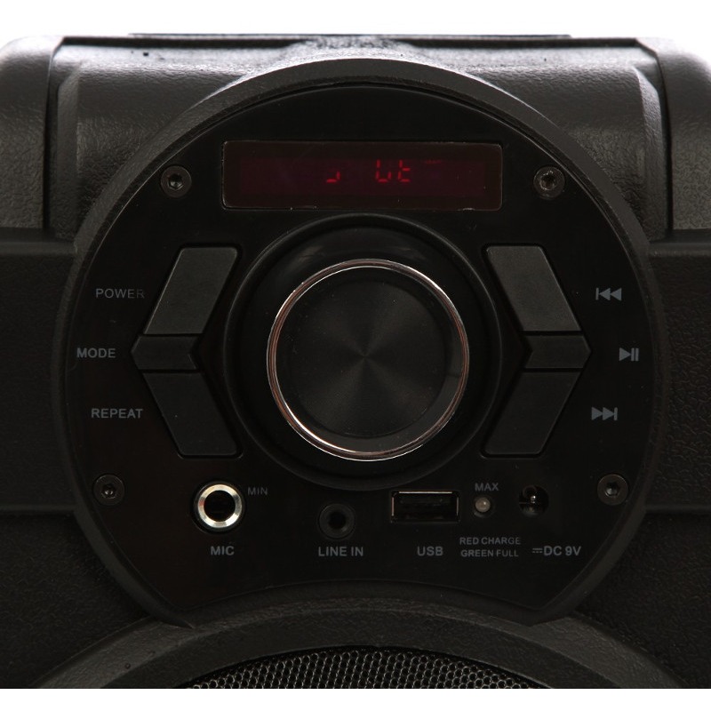 Boxa portabila AKAI ABTS-806, 10 W, Karaoke, Bluetooth, Negru