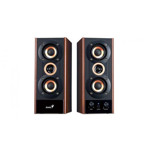Boxe Genius SP-HF800A 2.0 20W Black & Cherry Tip sistem 2.0