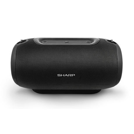 Boxa Portabila Sharp GX-BT480(BK), 40W, Bluetooth, Rezistenta la stropi de apa (IP56), Autonomie 20 ore (max.), Redare muzica Micro SD, Negru