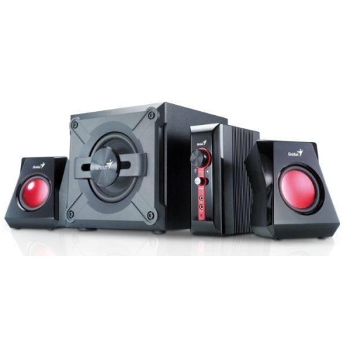 Boxe Genius SW-G2.1 1250 Black, 38W(Subwoofer 20W+2 sateliti*9W), Gaming speakers, 31730980100