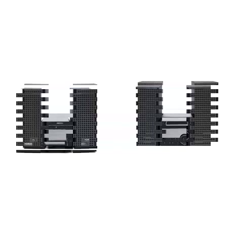 Micro sistem Hi-Fi Horizon HAV-M7700, 50W (25W x2), AUX, CD, USB, Bluetooth 3.0, FM Digital Radio, Timer, Telecomanda, Display VFD, Negru