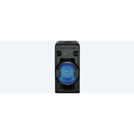 Sistem audio Sony MHCV11.CEL, NFC, Radio, Bluetooth, Mega Bass, Party Chain, Negru