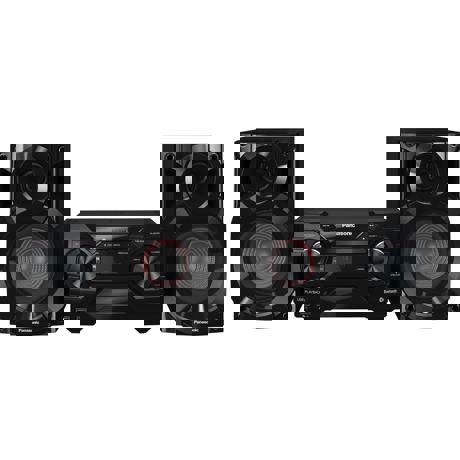 Sistem audio Panasonic SC-AKX200E-K, 400 W, CD, D.Bass, DJ Jukebox, Negru