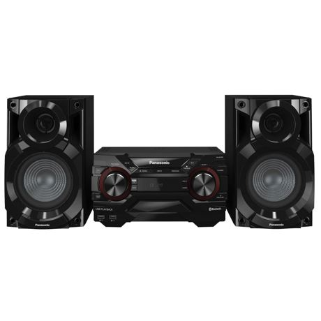 Sistem audio Panasonic SC-AKX200E-K, 400 W, CD, D.Bass, DJ Jukebox, Negru