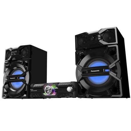Sistem audio Panasonic SC-MAX3500EK, 2400 W, Woofer, CD, Bluetooth, 4 GB memorie, Negru