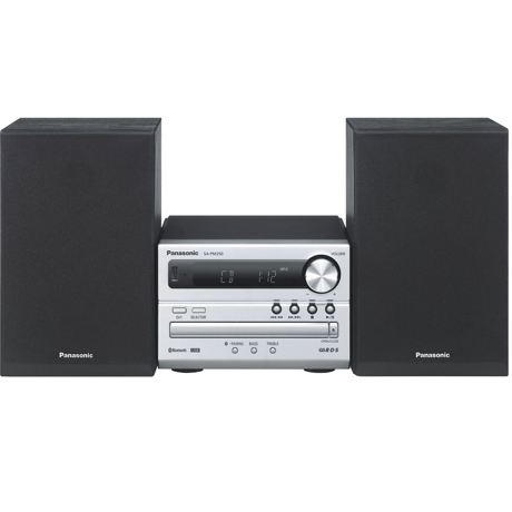 Sistem audio Panasonic SC-PM250ECS, 20 W, CD, Radio, Bluetooth, Negru