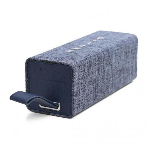 Boxa portabila Serioux, Bluetooth, 12W, Autonomie 8 ore, Hands free, AUX, Material textil, Albastru