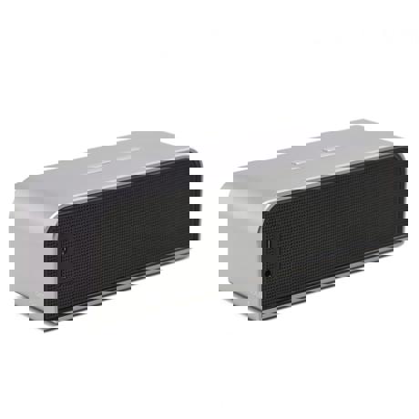 Boxa portabila bluetooth Serioux, BEAT 20W, carcasa aluminiu, argintiu