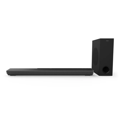 Soundbar Philips TAPB603/10, 3.1 CH, 320 W, Bluetooth®, Dolby Atmos®, AUX, Telecomanda, Subwoofer wireless, Negru