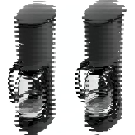 Cafetiera Heinner HCM-750BK, 750W, 1.25L, Anti-picurare, Mentinere cald, Negru