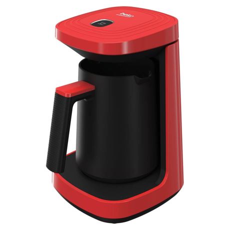 Aparat de cafea turceasca Beko TKM2940K, 600 W, 260 ml, Cook Sense, Functie Antispill, Rosu/negru